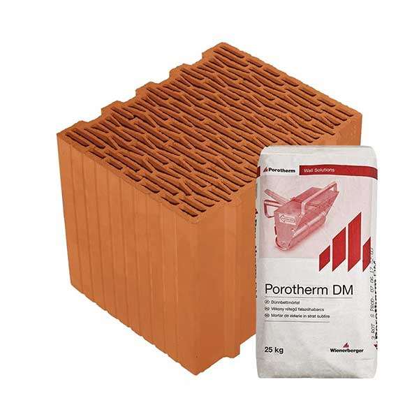 Porotherm Rapid + V.F.H. 30 X-therm tégla