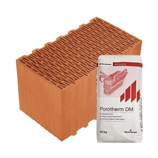 Porotherm Rapid + V.F.H. 44 X-therm tégla