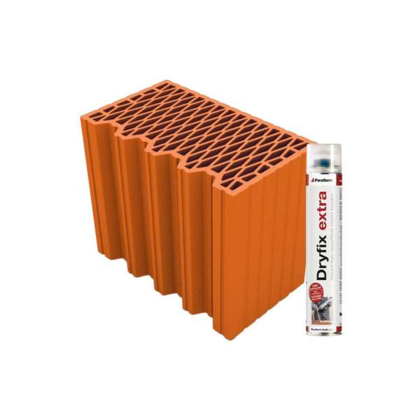 Porotherm Rapid + Dryfix 30 Sarok tégla
